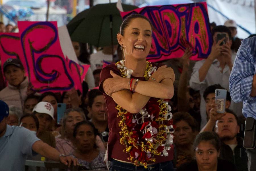 Claudia Sheinbaum “Ellos son el pasado, nosotros somos el presente y el futuro”