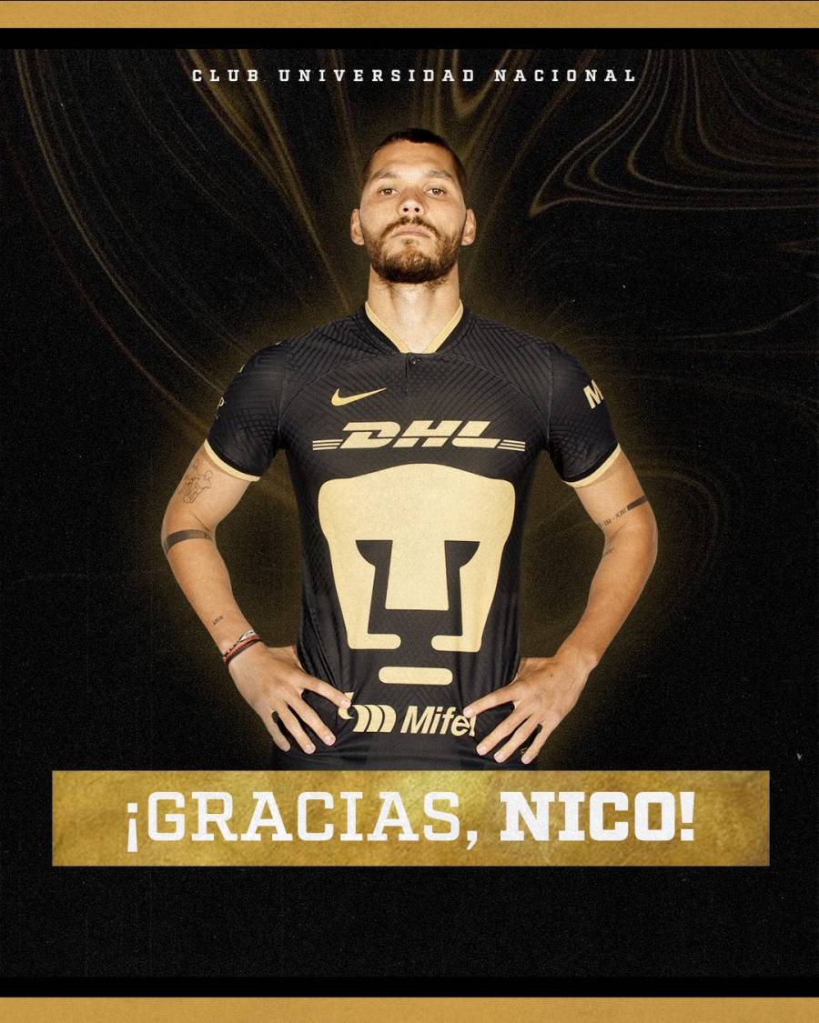 Pumas anuncia salida de Nicolás Freire.