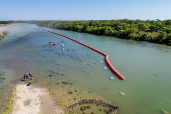 Washington y Texas discuten sobre las boyas antimigrantes