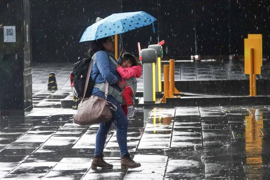 ¡No olvides el paraguas! Persistirán las lluvias en CDMX este miércoles
