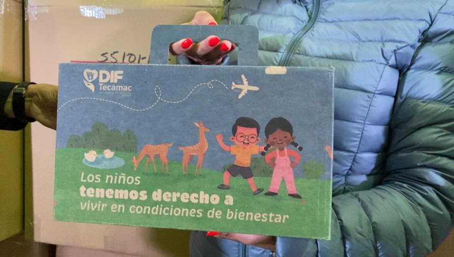A través del programa “Mi Gran Esperanza” entregan zapatos escolares de manera gratuita en Tecámac