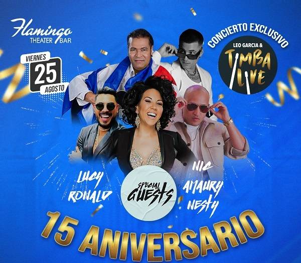 Timbalive celebrar&aacute; su 15 aniversario con megaconcierto en Miami