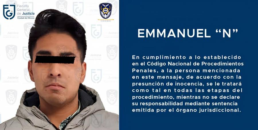 Capturan a presunto feminicida que arrojó el cuerpo de su esposa en zona boscosa de Cuajimalpa