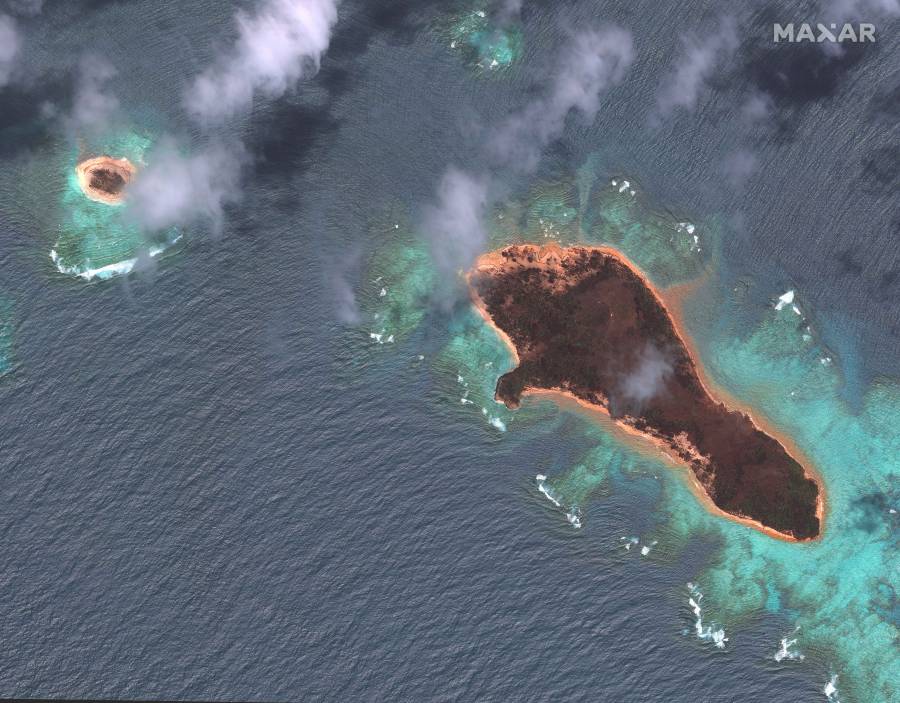 Erupci&oacute;n del volc&aacute;n submarino Hunga Tonga aumenta el calentamiento global