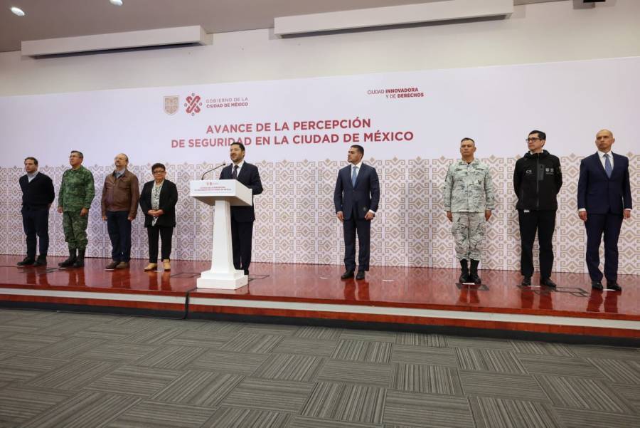 Destaca Martí Batres datos del INEGI sobre reducción en delitos de alto impacto