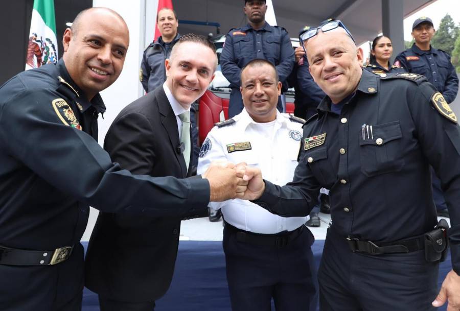 Cuajimalpa inaugura nueva estación de bomberos “Comandante Benito Pérez González”