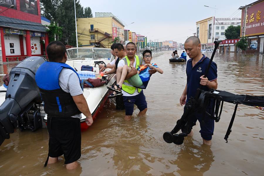 Pekín registra las lluvias más intensas en 140 años