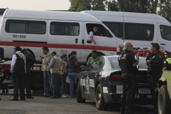 Transportistas del Estado de México anuncian paro por extorsiones