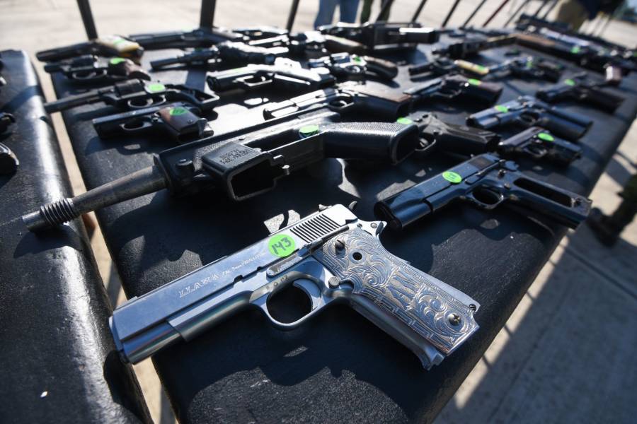 Tr&aacute;fico de armas M&eacute;xico-EE.UU.: Menos del 2% fue exportado legalmente