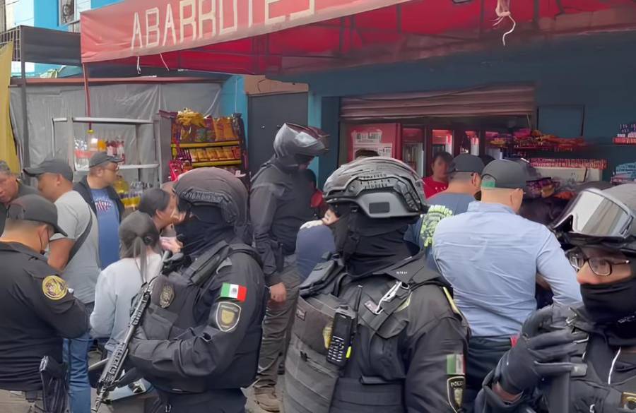 Balacera en el Mercado de Sonora deja un herido y un detenido