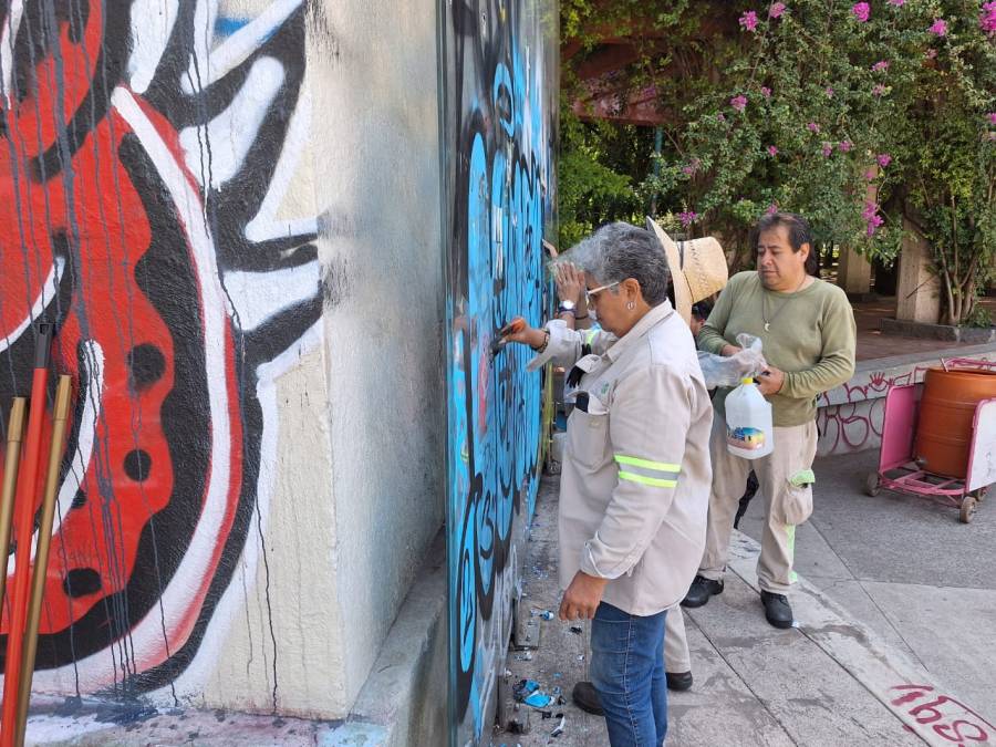Vecinos de la Cuauhtémoc piden detener vandalismos en Foro Lindbergh