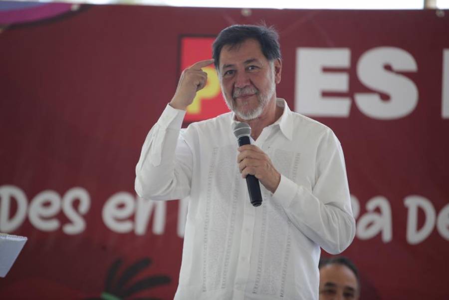 Desde Iztapalapa, Fernández Noroña pide a jóvenes involucrarse en la política