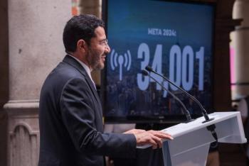 “El internet gratuito ya es un derecho en espacios p&uacute;blicos de la CDMX”: Mart&iacute; Batres