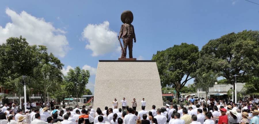 Desde Rinconada, reivindica Veracruz la lucha de Zapata que inspir&oacute; a transformar el pa&iacute;s