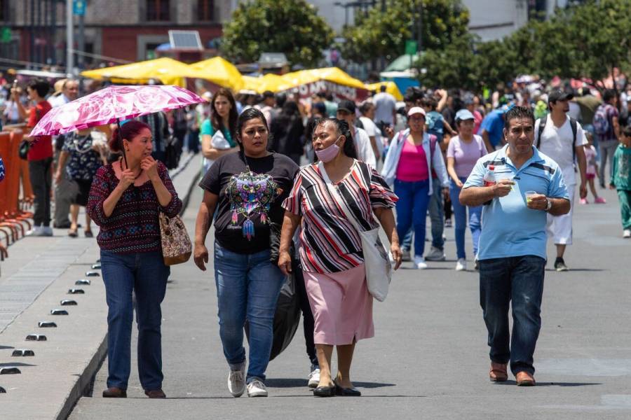 Prevén una temperatura máxima de 27 grados en CDMX
