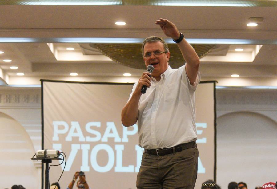 No será acarreo sino encuesta, quien designe al aspirante presidencial de Morena, señala Marcelo Ebrard