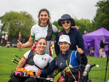México obtiene siete medallas en Campeonato Internacional de Para Tiro con Arco