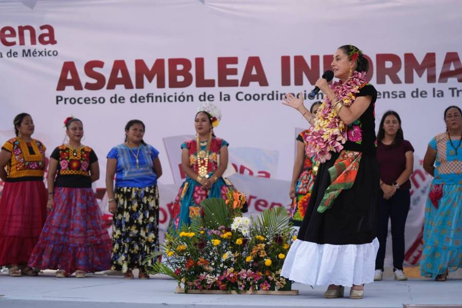 Claudia Sheinbaum destaca participación de las mujeres durante su visita en Oaxaca y Chiapas