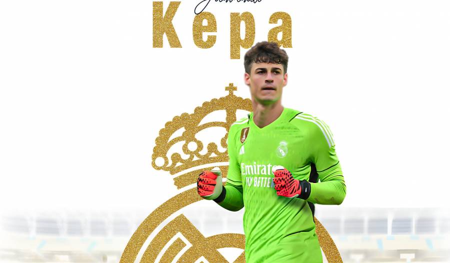Kepa llega al Real Madrid para cubrir la ausencia de Courtois
