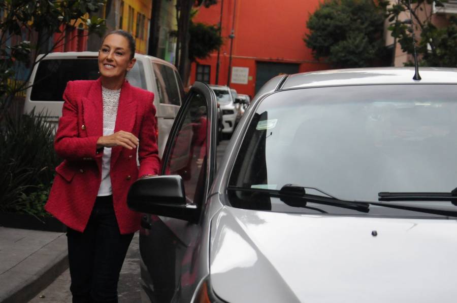 Claudia Sheinbaum habla sobre el proceso de selección de Morena: “Mario Delgado es el que tiene que dar la información”