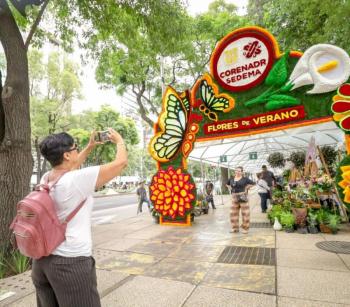 Reforma se llena de color con Festival de las Flores de Verano 2023