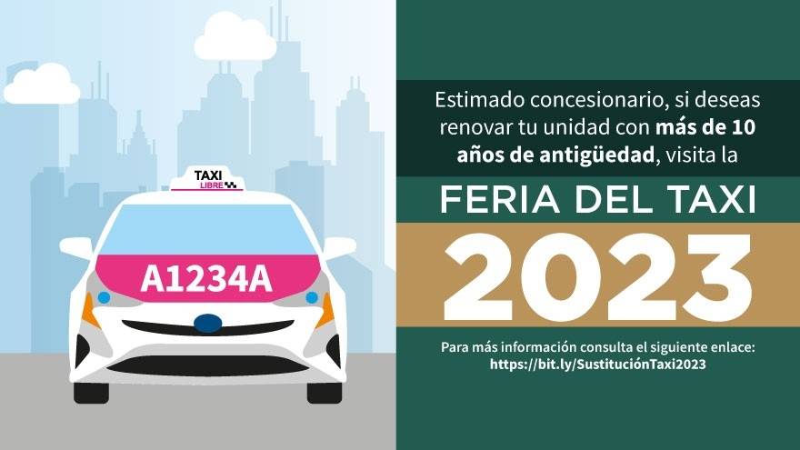 Semovi lleva a cabo Feria del Taxi 2023