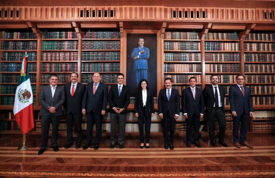 Se da la primera reuni&oacute;n con Luisa Mar&iacute;a Alcalde y coordinadores de partidos en San L&aacute;zaro