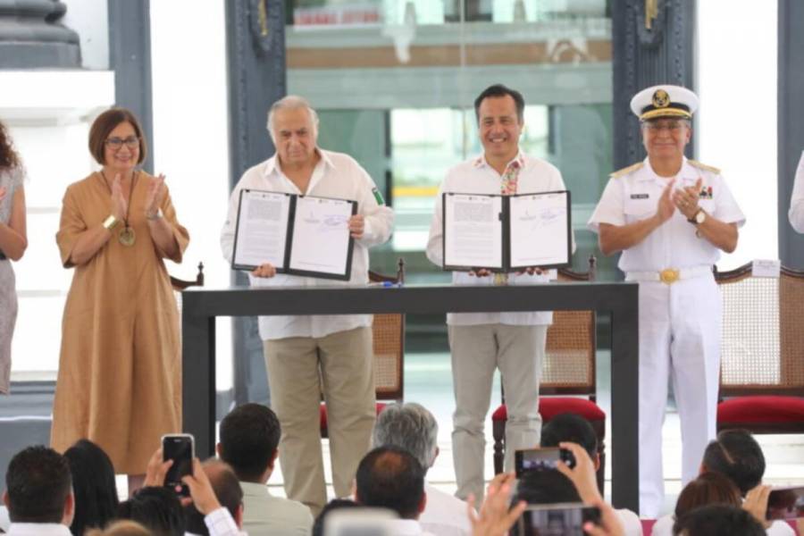 Orgullosos de nuestros pueblos, transformamos la historia de Veracruz: Cuitl&aacute;huac Garc&iacute;a