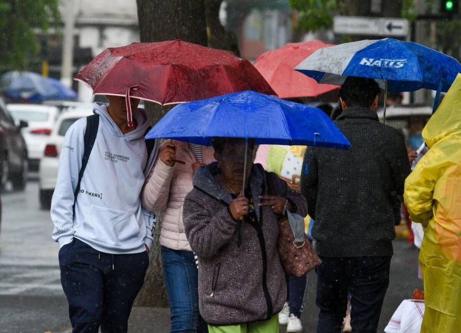 Se esperan lluvias fuertes en sur y poniente de la CDMX este viernes