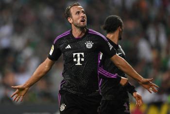 Bayern M&uacute;nich golea al Werder Bremen con estreno goleador de Harry Kane