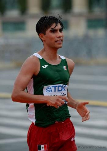 México en el mundial de atletismo de Budapest: Andrés Olivas asegura su lugar en París 2024