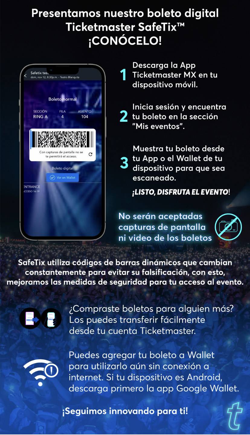 Ticketmaster presenta su nueva evolución tecnológica digital