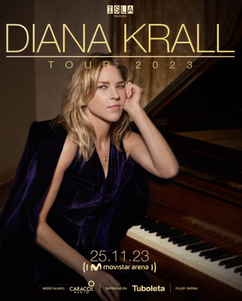 Diana Krall: una leyenda del jazz contemporáneo por primera vez en Colombia