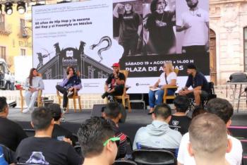 Intensa actividad sabatina de Hip Hop y Freestyle tuvieron los zacatecanos dentro de la Feria Nacional del Libro 2023