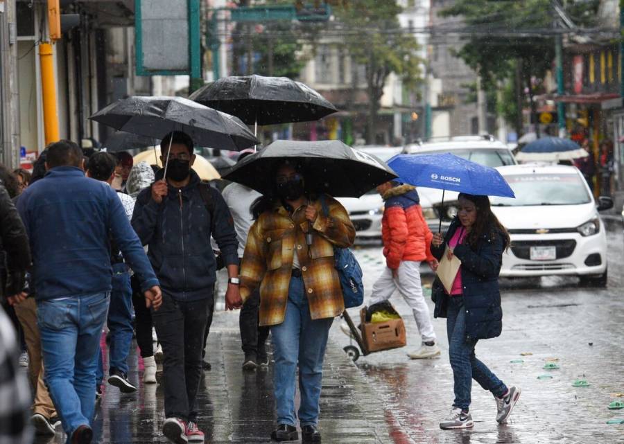 Se esperan lluvias fuertes al sur de la CDMX este lunes