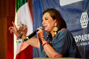 Santiago Creel declina por X&oacute;chitl G&aacute;lvez: “Ning&uacute;n inter&eacute;s personal y de partido puede estar por encima de M&eacute;xico”