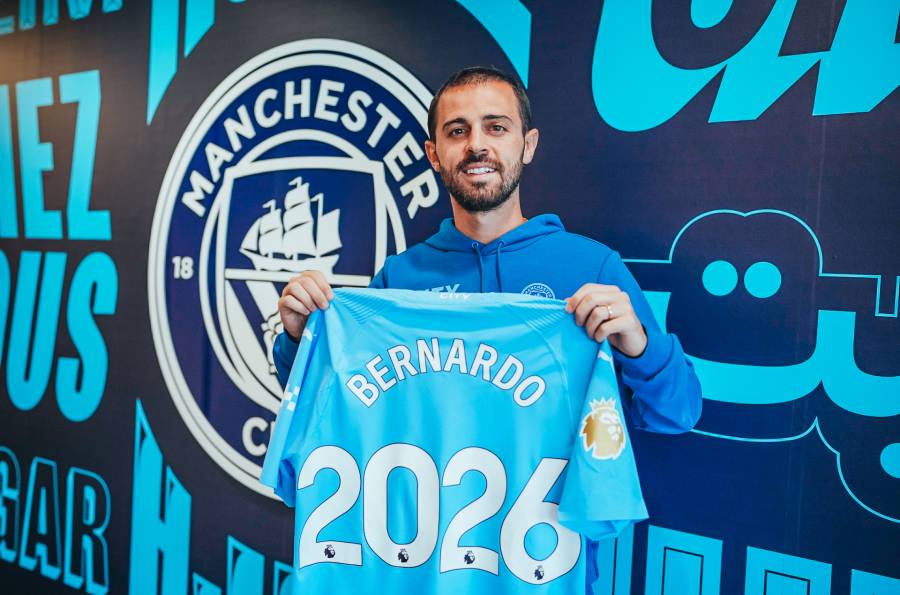 Bernardo Silva renueva con el Manchester City hasta 2026