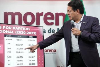 Mario Delgado celebra que Morena tenga 