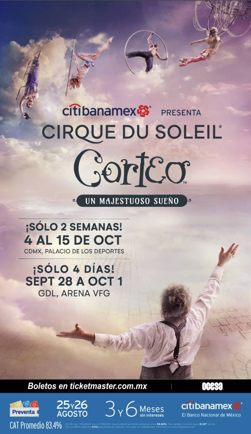Cirque du Soleil vuelve a M&eacute;xico con el espectacular show 