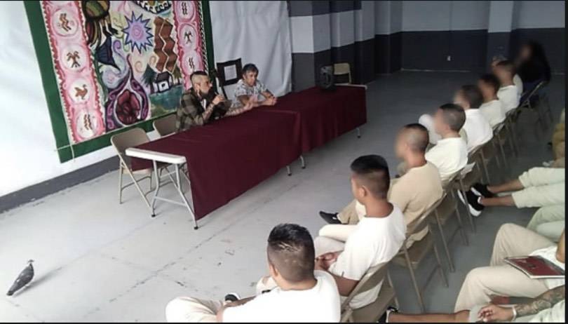 PANTE&Oacute;N ROCOC&Oacute; COMPARTE UNA EXPERIENCIA DE EMPAT&Iacute;A VISITAN CENTRO DE REINSERCI&Oacute;N SOCIAL EN CDMX