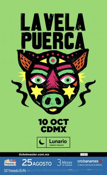 La Vela Puerca ofrecerá una noche inolvidable de rock uruguayo en la CDMX