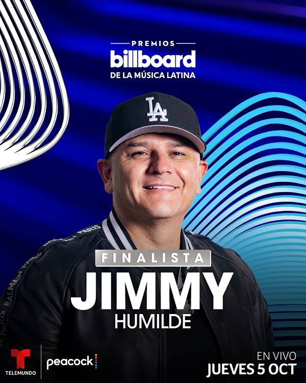 Jimmy Humilde nominado a Productor del Año en Premios Billboard