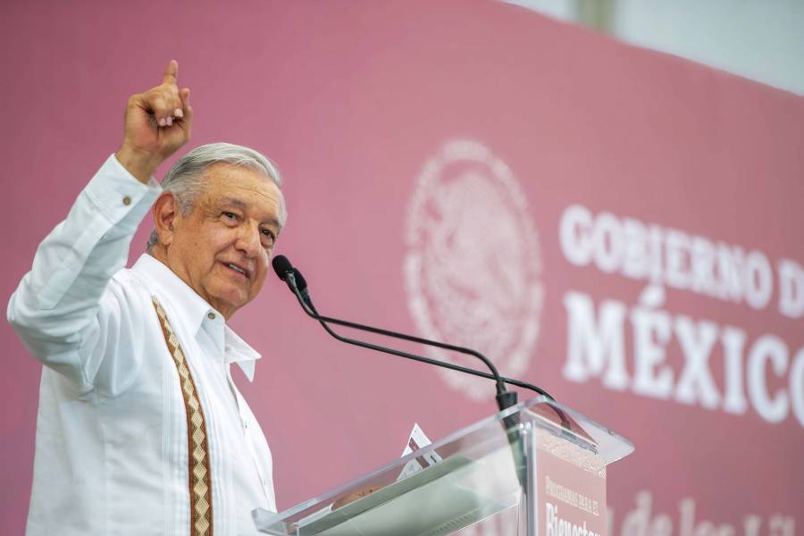 Afirma AMLO que programa de Bienestar y obras de infraestructura continuarán en Oaxaca pese a cambio de gobierno