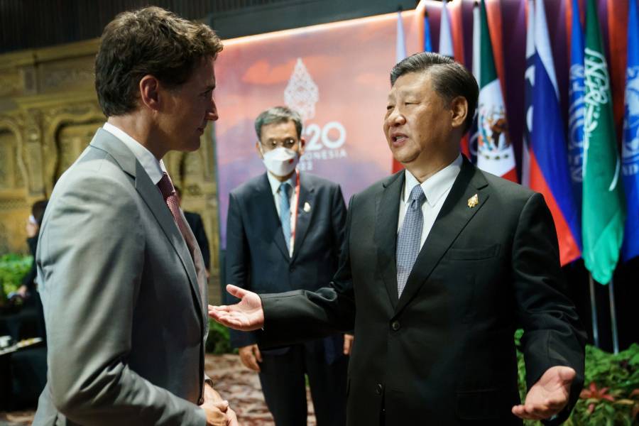 Primera visita de un ministro canadiense a China desde 2019