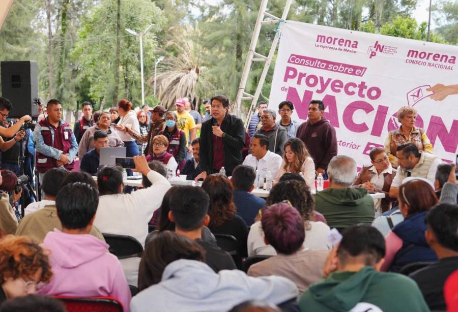 Mario Delgado llama a respetar la veda en encuesta de Morena