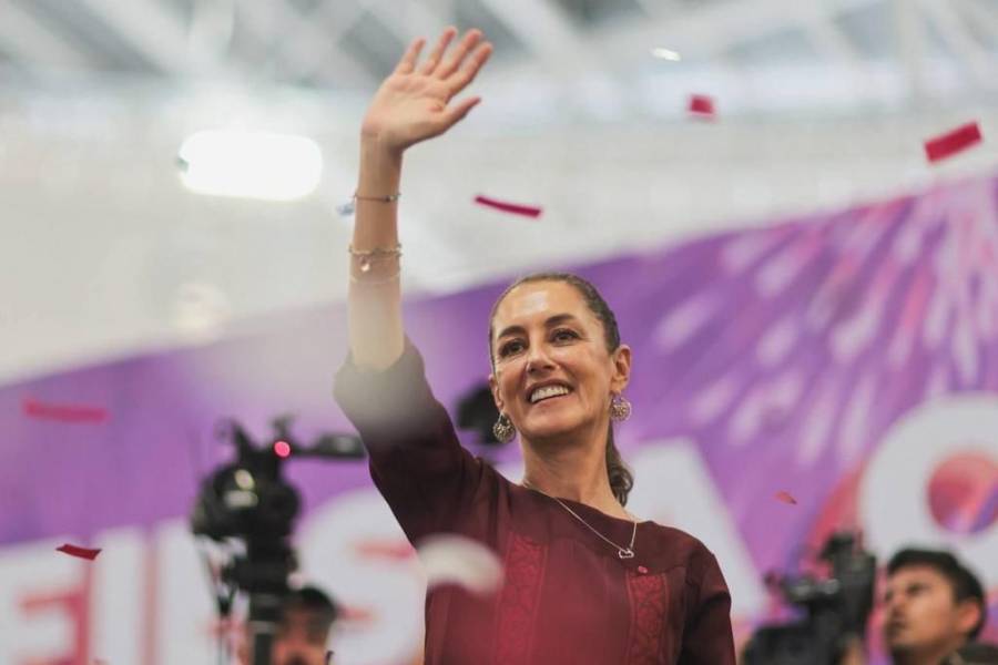Claudia Sheinbaum reafirmó su compromiso con la Cuarta Transformación en Veracruz
