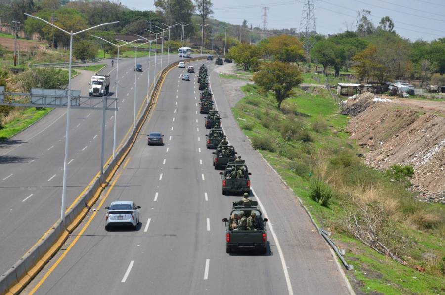 Envían 1,200 agentes y militares para reforzar la seguridad en Michoacán