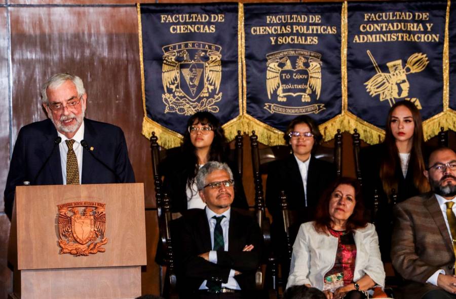 Enrique Graue afirma que el proceso de sucesi&oacute;n de la UNAM transcurre en orden