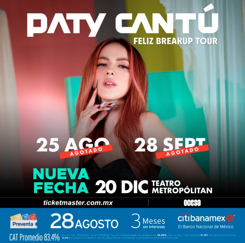 Disfrutemos otra noche más con la Drama Queen, Paty Cantú, en la capital mexicana