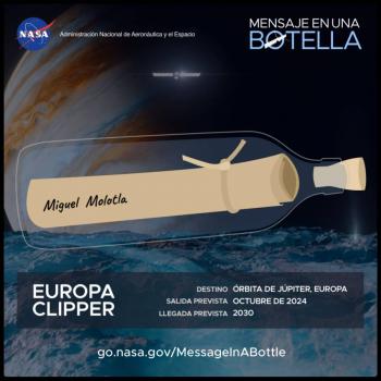 Participa en la misi&oacute;n 'Mensaje en una Botella' de la NASA hacia la luna de J&uacute;piter